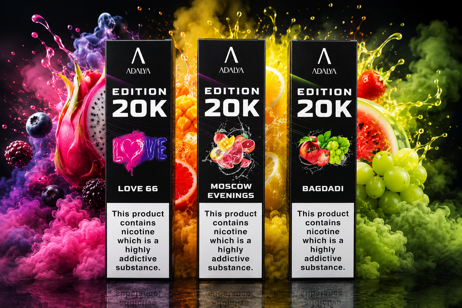 Adalya Edition 20K — Love 66, Moscow Evenings e Bagdadi